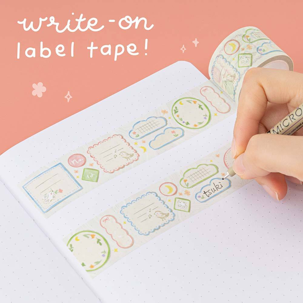 Tsuki ‘Suzume’ Washi Tape Set ☾