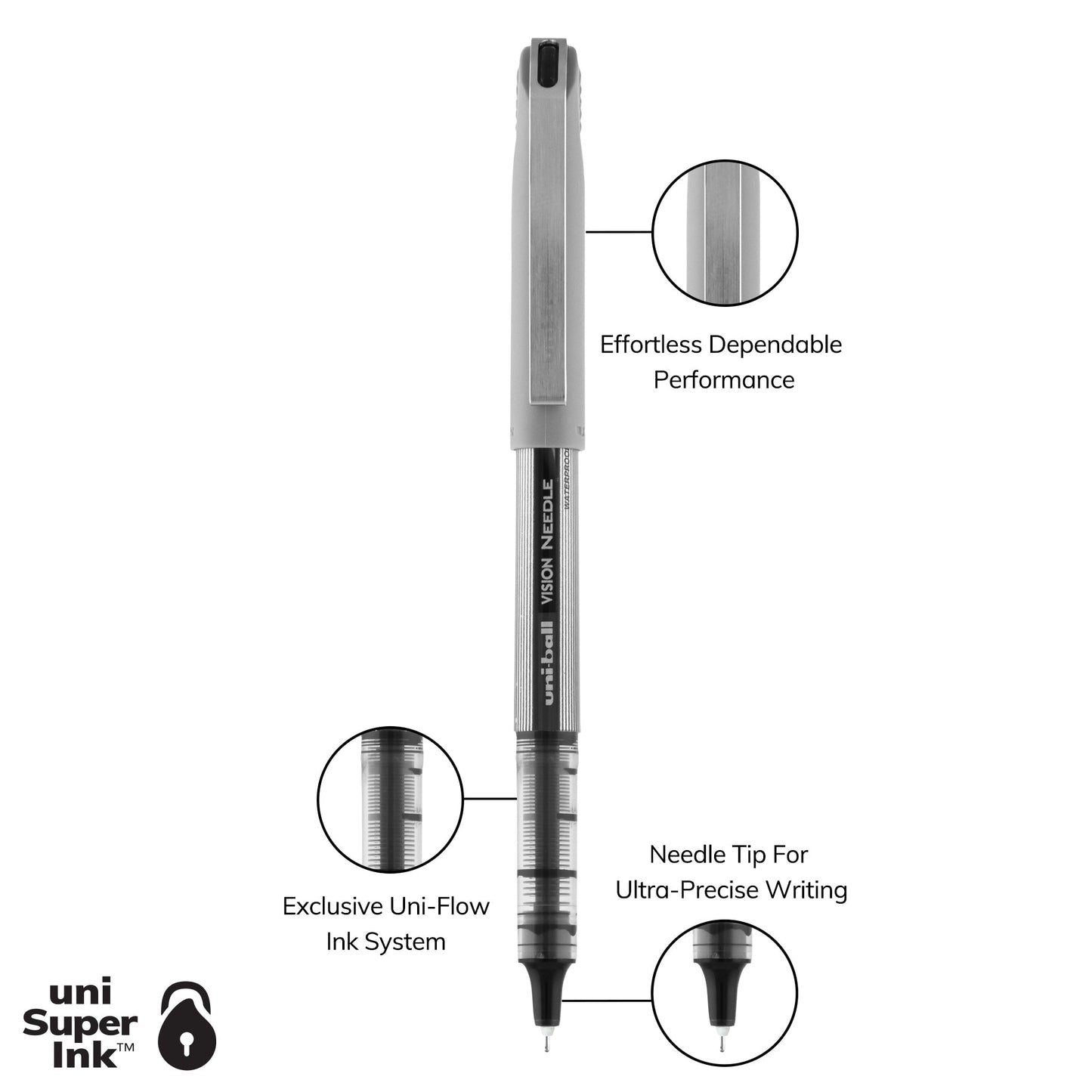 uniball™ Vision Needle, Rollerball Pen