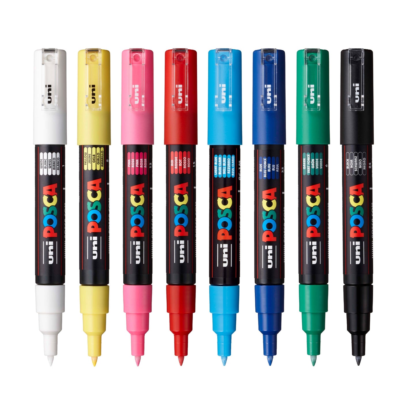 uni® POSCA® PC-1M Water-Based Paint Markers (8 Pack)