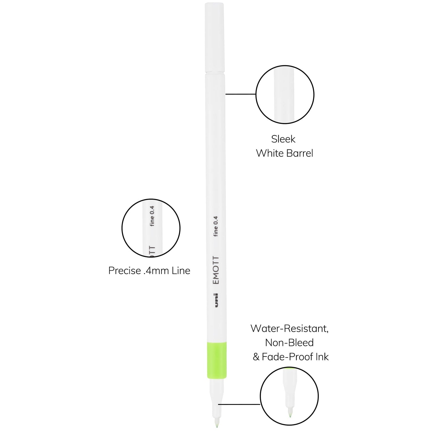 uni® EMOTT, Fine Line Marker