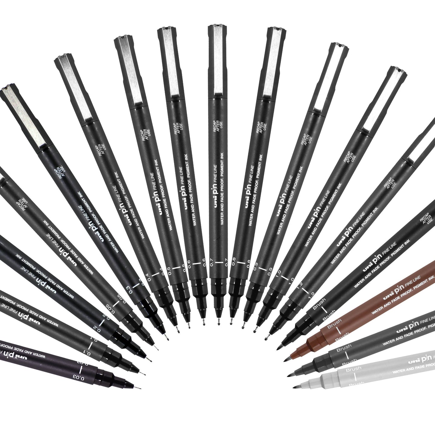 uni® Pin, Fine Line Drawing Pen 0.2 mm