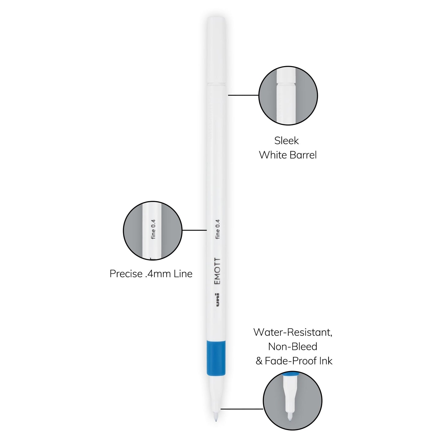uni® EMOTT, Fine Line Marker